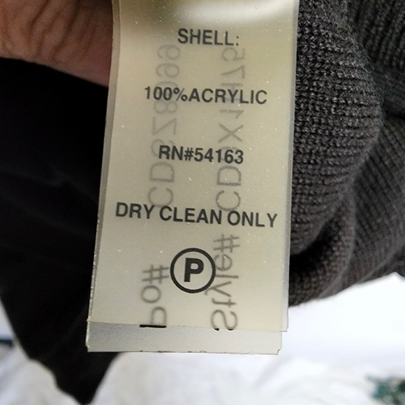 Black Calvin Klein Sleeveless Mock Neck Sweater Dress - Small - Picture 6 of 6